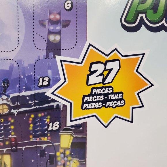 PJ MASKS Advent Calendar PJ Masks Holiday Calendar 24 Surprises - Picture 9 of 12